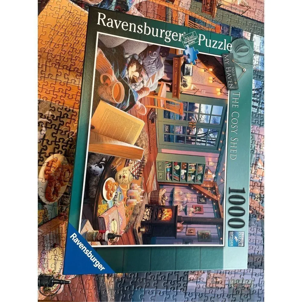 Ravensburger 1000 pc Puzzle The Cosy Shed No. 6  My Haven
